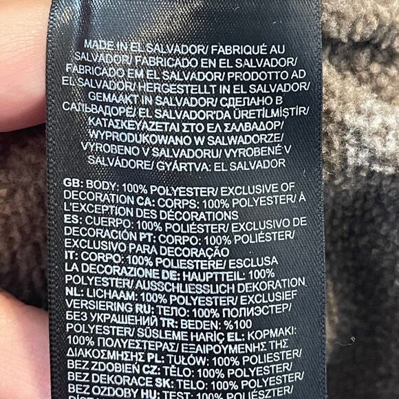 The North Face Men's Textured Cap Rock 1/4 Zip in Smokey Brown Heather Size XXL - Picture 8 of 8